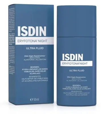 Produktbild von Isdin Eryfotona Nachtcreme mit Bakuchiol & Niacinamid gegen Falten und Pigmentflecken 50 ml