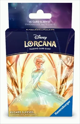 Produktbild von Disney Lorcana Sleeves Cinderella Sensation im Ballsaal (65 Sleeves)