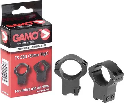 Produktbild von Gamo Ts-300 Hochringe 30 Mm Schwarz  Schwarz One Size