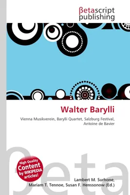 Produktbild von Walter Barylli