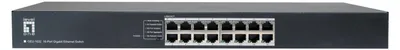 Produktbild von LevelOne GEU-1632, Unmanaged, Gigabit Ethernet (10/100/1000), Rack-Einbau, 1U
