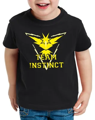 Produktbild von BaumwolleCloud Team Instinct Kinder T-Shirt Gelb Instinkt