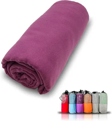 Produktbild von Famanu Mikrofaser Handtuch - schnell trocknend - leichtgewichtig - ideal für Camping, Strand, Backpacking, Wandern und Sport