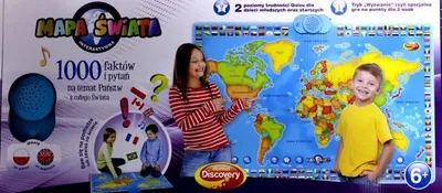 Produktbild von Dumel Interaktivní mapa světa 1000 faktů
