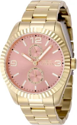 Immagine prodotto di Invicta Specialty 49531 Orologio da Uomo - Movimento al Quarzo - Acciaio Inossidabile con Quadrante Oro Rosa - 43 mm