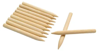 Obrázek produktu pro Colorations - Dřevěné škrabky, sada 48 kusů