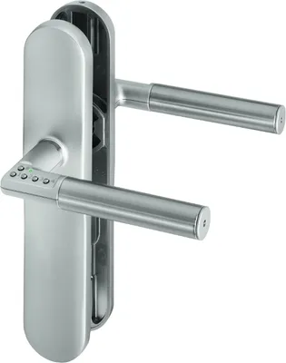 Produktbild von ASSA ABLOY digitaler Türbeschlag Code Handle Langschild ohne Lochung (DIN: DIN rechts) DIN: DIN rechts