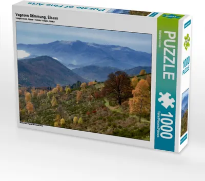 Immagine prodotto di Calvendo Vosges Mood, Alsazia 1000 pezzi puzzle paesaggio 640x480mm, Croce Martina; 7296030