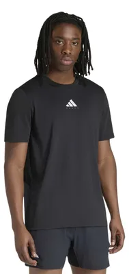 Image de T-shirt Adidas Graphic Padel, couleur noire
