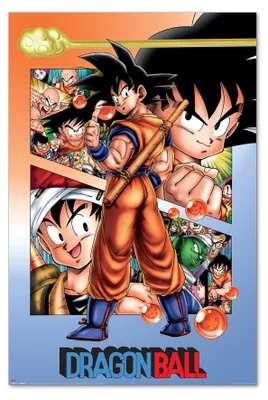 Zdjęcie produktu dla Plakat Dragon Ball Goku  61 x 91,5 cm