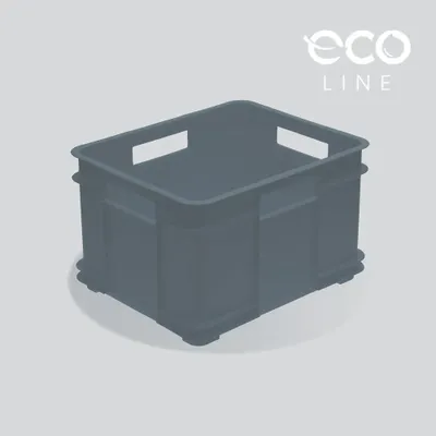 Produktbild von keeeper Aufbewahrungsbox Euro-Box XL "bruno eco", grau