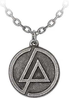 Immagine prodotto di Linkin Park - Ciondolo con logo a cerchio "LP" per uomo/donna Unisex, peltro inglese RO15258 (taglia unica) (metallo)