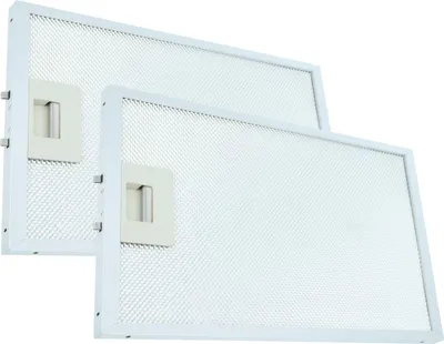 Produktbild von vhbw 2x Filter Metallfettfilter Ersatz für IKEA 480122102168 für Dunstabzugshaube - 30,4 x 26,8 x 1,2 cm, Metall