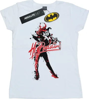 Produktbild von DC Comics - "Hi Puddin" T-Shirt für Damen BI10904 (L) (Weiß)