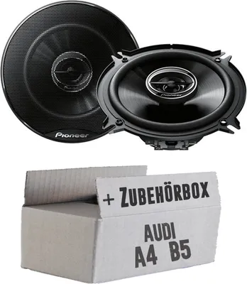 Produktbild von Pioneer TS-G1320F - 13cm 2-Wege Koax Lautsprecher - Einbauset passend für Audi A4 B5 - justSOUND