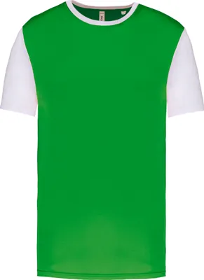 Produktbild von Proact Herren Sportshirt Short Sleeve Baseball T-Shirt Oberteil, Größe:S, Farbe:Green/White