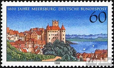 Produktbild von Briefmarken BRD (BR.Deutschland) 1988 Mi 1376 (kompl.Ausg.) FDC 1000 Jahre Meersburg