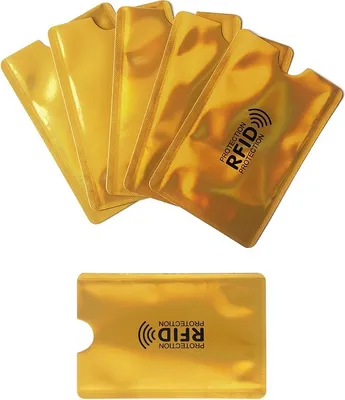 Produktbild von RFID Schutzhülle für die Karte – Gold kaufen KP22542
