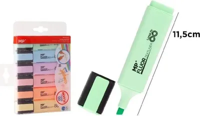 Immagine prodotto di Evidenziatore pastello 6 pezzi