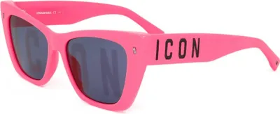 Produktbild von Dsquared2 ICON 0006/S Pink 53/16/145 Damen Sonnenbrillen