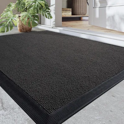 Zdjęcie produktu dla Mata antypoślizgowa, 80 x 120 cm, zatrzymująca brud, do użytku wewnątrz i na zewnątrz