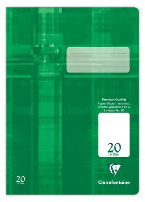 Produktbild von Clairefontaine Heft A4 Premium blanco 32Bl