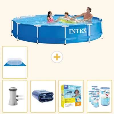 Produktbild von Frame Pool Rund - 366x76 cm - 6-teilig SCB22