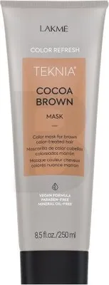 Obrázok produktu pre Lakmé Teknia Color Refresh Cocoa Brown Mask vyživujúca maska s farebnými pigmentmi pre hnedé vlasy 250 ml