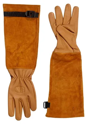 Produktbild von 705XL Rosenschutzhandschuhe aus Leder mit Dornenschutz-Stulpe – Größe XL – Komfort, Langlebigkeit und Sicherheit für die Gartenarbeit