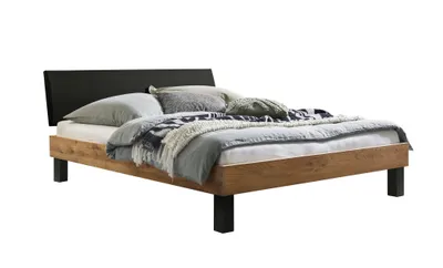Produktbild von HASENA Trento Bett Sondrio Wildeiche natur Lecco smoke 160x200