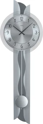Produktbild von AMS Quarz-Pendeluhr, Quarzpendelwerk, 23x69x7cm, 7216