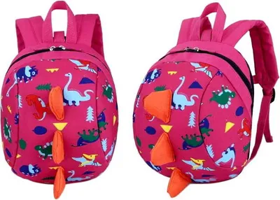 Produktbild von Dětský batoh Dinosaurus pro předškoláka, polyester, 3D efekt, rozměry 27x19x11 cm