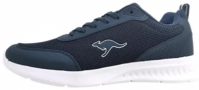 Image de KangaRoos KL-A, chaussures de sport pour hommes, chaussures d'entraînement, modèle à lacets, couleur bleue, style décontracté