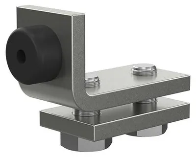 Obrázok produktu pre Posuvný zámok 59x25mm s gumeným nárazníkom pre vodidlo 10336110