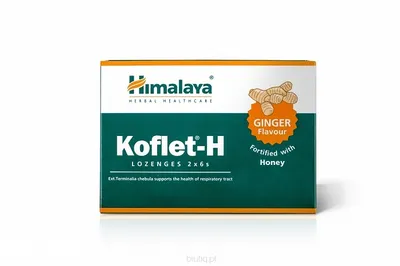 Immagine prodotto di Himalaya koflet-h, zenzero, 12 pastiglie 8560