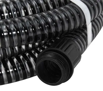 Obrázek produktu pro vidaXL Sací hadice s mosaznými koncovkami černá 1,1" 10 m PVC