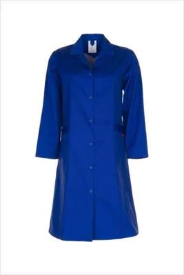 Produktbild von Planam Berufsmantel Mischgewebe langarm, Damen Gr. 44 kornblau
