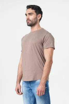 Produktbild von M.O.D Miracle of Denim Leo T-Shirt T-Shirts Herren Mauve Hazel