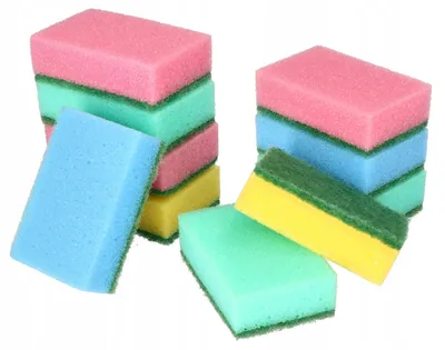 Produktbild von Karwil Küchenschwamm Mini Set 10 Stück Spülbürsten