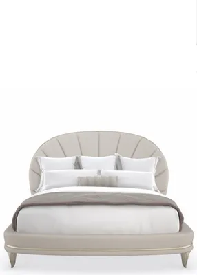Produktbild von Luxus Bett Hotel Royal Möbel Stoff Betten Design Einrichtung Polsterbett Rahmen