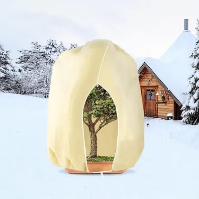 Produktbild von Winterschutz Pflanzen 250x360cm Atmungsaktiv Reißfest Beige