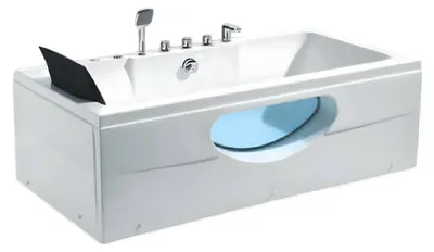 Obrázok produktu pre Kúpeľňa Luxusná vaňa Vírivá vaňa Wellness vaňa Bublinková vaňa Vaňa 170x85 cm