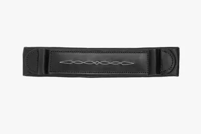 Produktbild von PS of Sweden Nasenstück High Jump Mattes Leder Schwarz Full