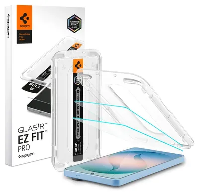 Obrázok produktu pre Spigen GLAS.tR EZ Fit Pro, Samsung, Galaxy S26+, Priehľadná, 2 kusov