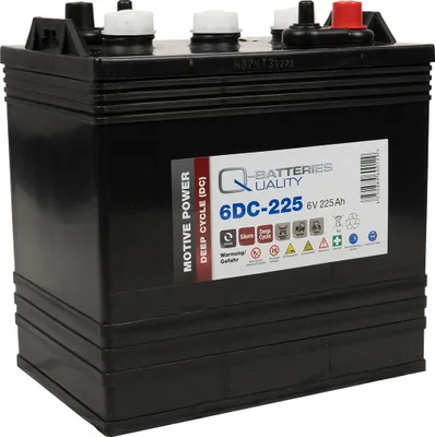 Produktbild von Q-Batteries 6DC-225 6V 225Ah Deep Cycle Traktionsbatterie