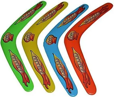 Produktbild von 1 x Bumerang - ca. 30cm, verschiedene Farben, Boomerang