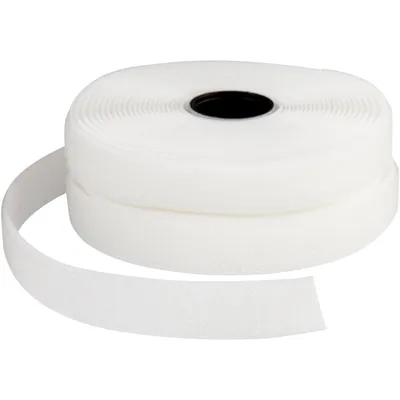 Image de Bande Velcro, 20 mm, blanc, 5 m