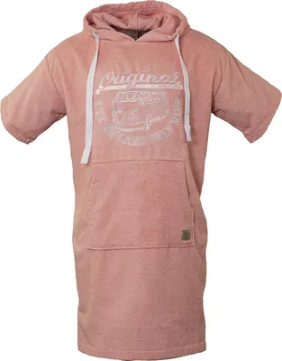 Produktbild von Poncho Strandponcho Bademantel VW Bulli »ORIGINAL RIDE« Rose Weiß