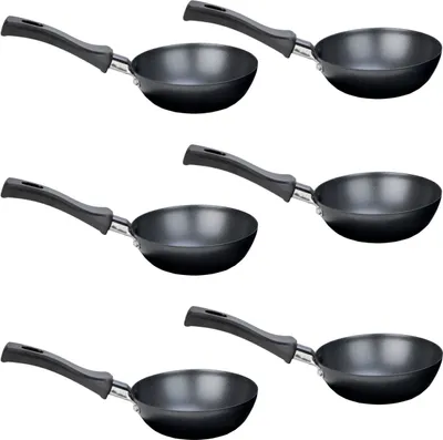 Produktbild von Syntrox Germany Universal Wok Grill Pfännchen 6er Set für Raclette