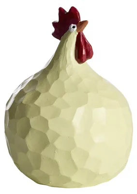 Immagine prodotto di Nääsgränsgården - Höna Gallina intagliata, H: 13 cm, gialla